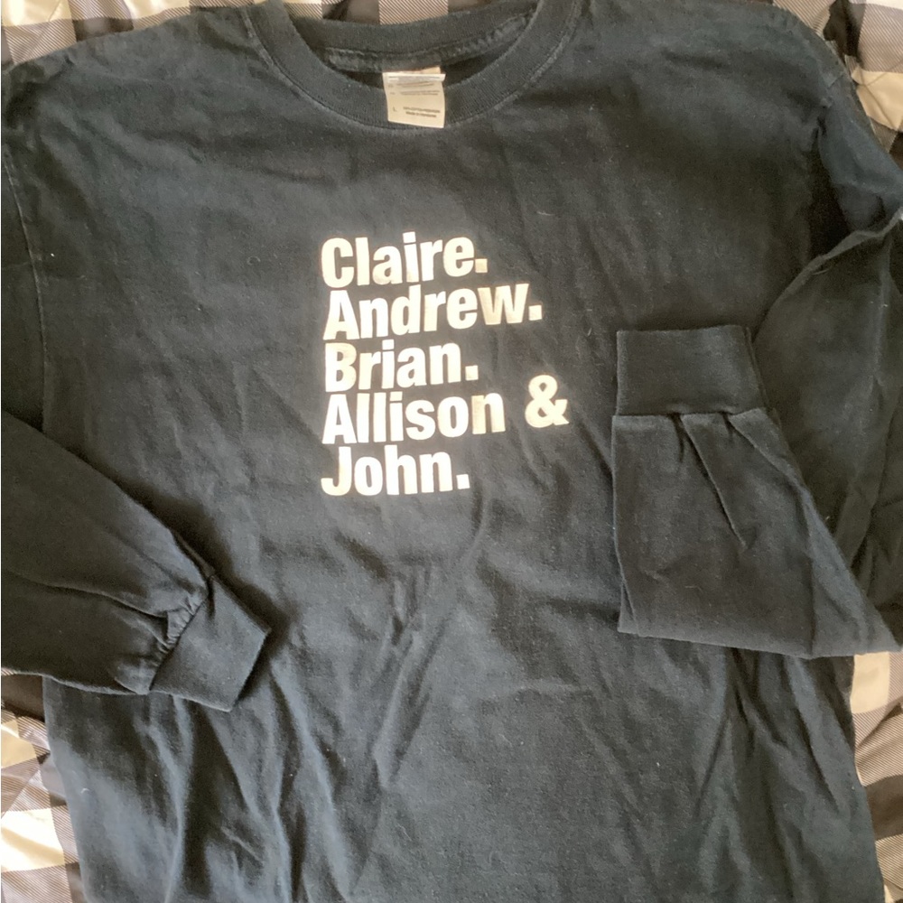 Custom Breakfast Club 80s tee